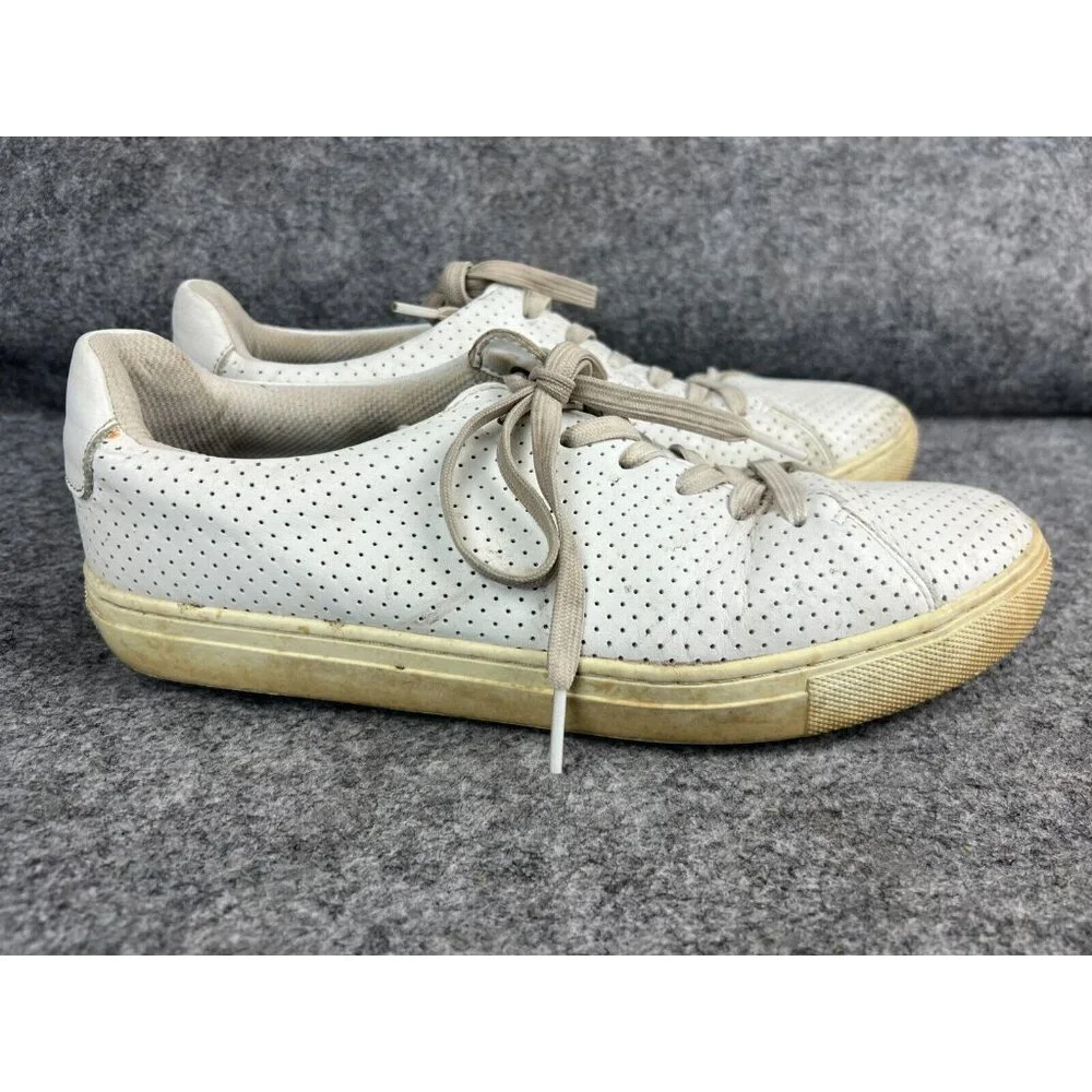 G/Fore Durf Golf Shoes Women's 11 White Perforated Leather Low Top Casual G4 - Picture 4 of 6